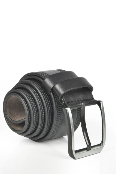 DeepSEA 4,5 cm Yanları Desenli Suni Deri Spor Kemer 2402624 - 1