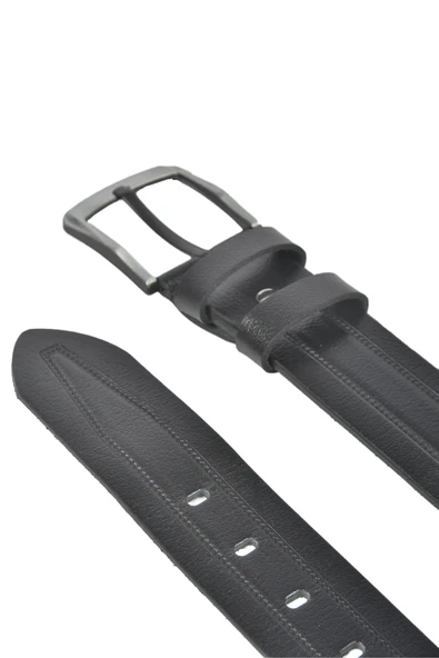 DeepSEA %100 Hakiki Deri Kot Kemeri 4,5 cm Özel Yapım Orjinal Deri Spor Kemer 2502648 - 5
