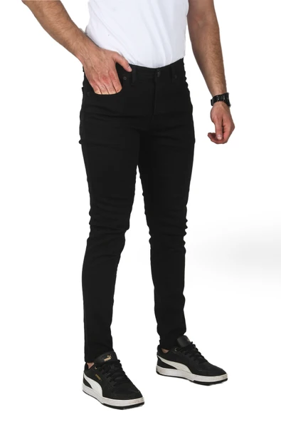 DeepSEA Likralı Jeans Skinny Fit Esnek Kot Pantolon 2004157 - Resim 4
