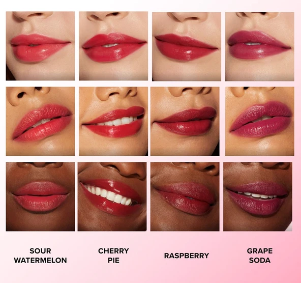 Too Faced Kissing Juicy Tint - Renkli Dudak Balsamı - Raspberry - 3