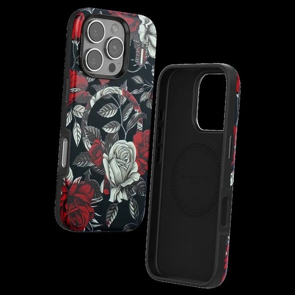 Onegif iPhone 16 Pro Max Flower Series Magsafe Kapak - 2