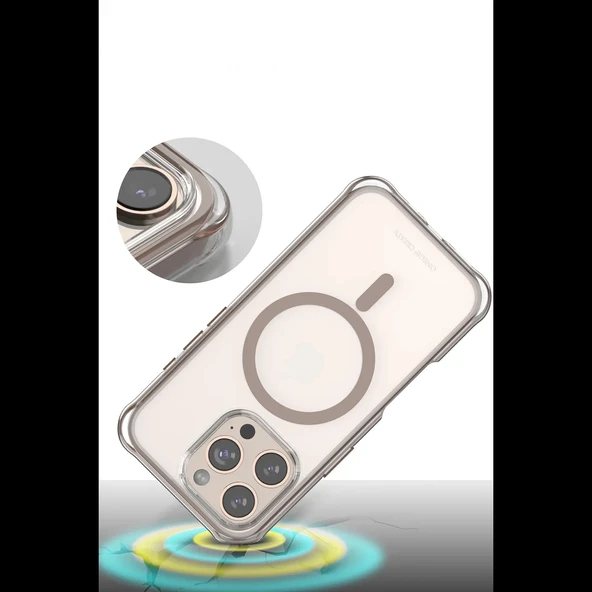 Onegif Apple iPhone 16 Pro Max Hulk Magsafe Kapak - 3