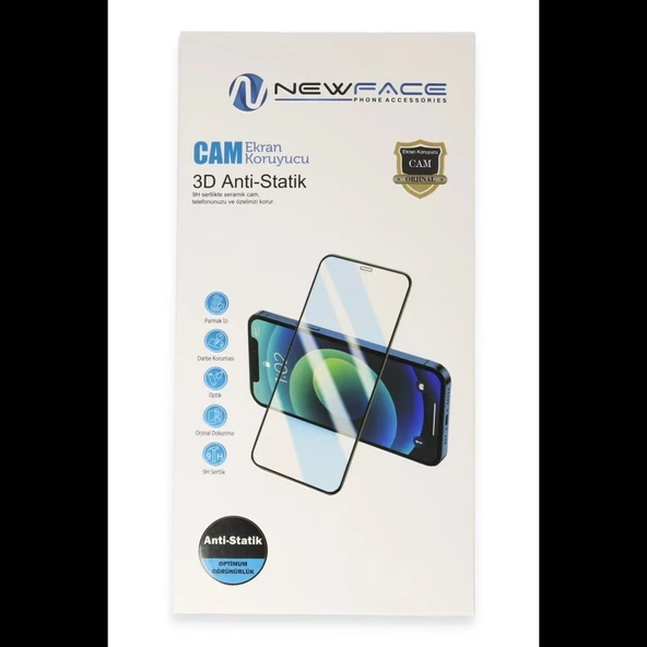 Joy Tekno Xiaomi Poco X6 Pro 3D Antistatik Cam Ekran Koruyucu - 3