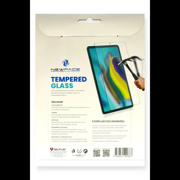 Joy Tekno Huawei Honor Pad X8 10.1 Tablet Cam Ekran Koruyucu - Resim 3