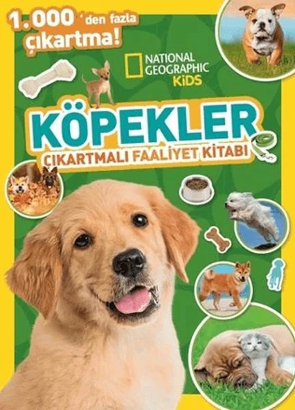 National Geographic Kids Köpekler Çıkartmalı Faaliyet Kitabı ürün görseli