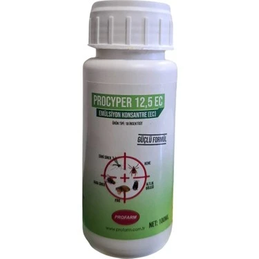 Procyper 12.ec 100ml Pire Bir Tahtakurusu Sinek Kene İlacı Konsantre