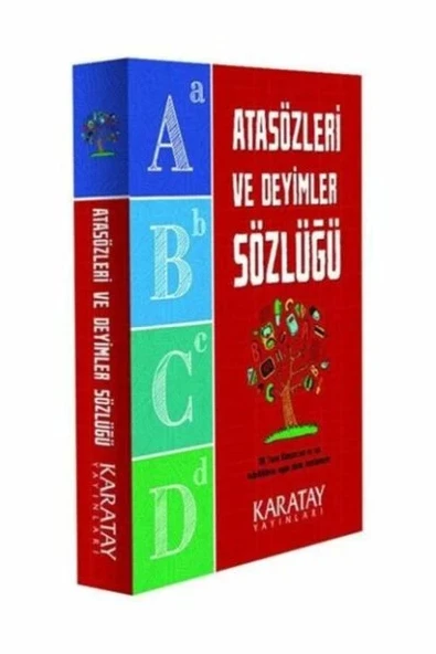 Atasözleri ve Deyimler Sözlüğü - Karton Kapak ürün görseli