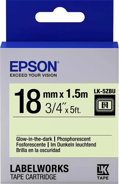 Epson LK-4YBP Pastel Sarı Üzeri Siyah 12mm 9Metre Etiket ürün görseli
