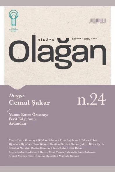 Olağan Hikaye (24. Sayı) ürün görseli