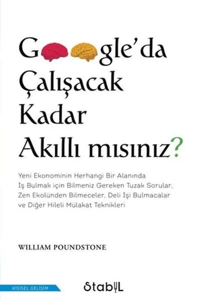 Google'Da Çalışacak Kadar Akıllı Mısınız? ürün görseli