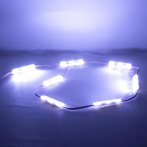 Powermaster 12V IP67 Samsung 5054 Beyaz Modül Led - 2