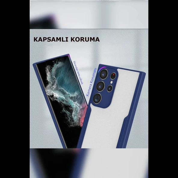 Joy Tekno Samsung Galaxy S23 Plus Kılıf Platin Silikon - Resim 3