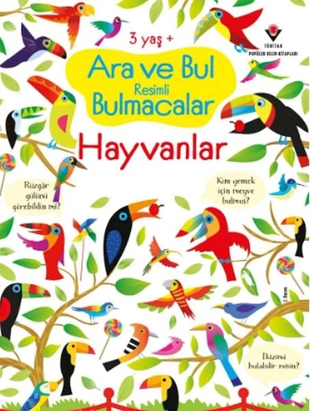 Ara Ve Bul Resimli Bulmacalar - Hayvanlar ürün görseli 1