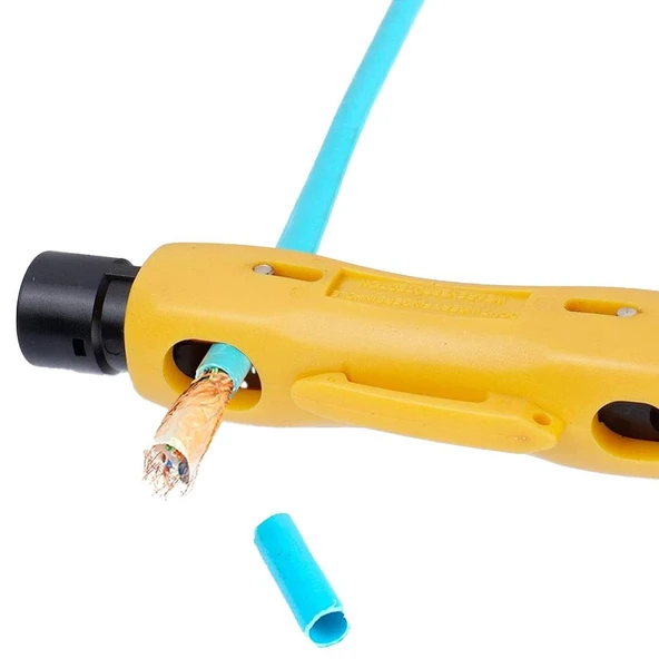 Powermaster HT-323 RG59-6-7-11 Koaksiyel Ayarlanabilir Kamera Anten Cat Kablo Soyucu - 2