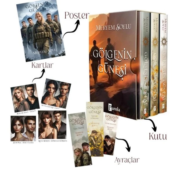 Gölgenin Güneşi Serisi Kutulu Set ürün görseli 1