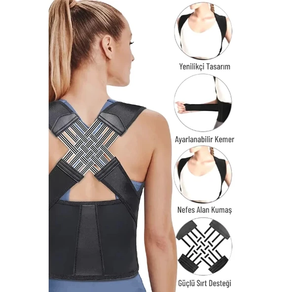 Kamburluk Önleyici Dik Duruş Korsesi - 4