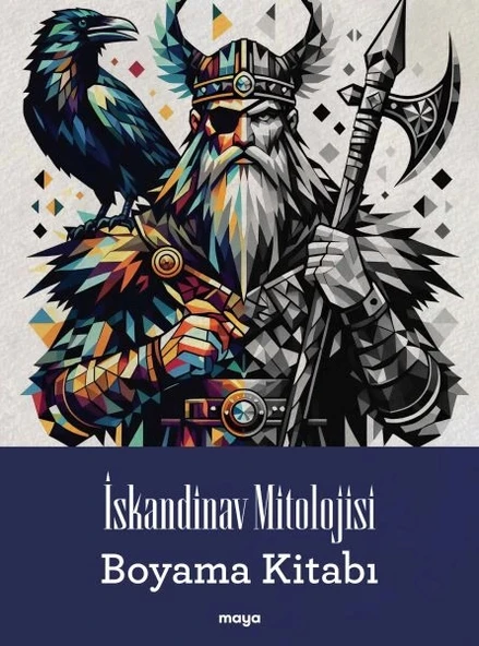 İskandinav Mitolojisi Boyama Kitabı ürün görseli