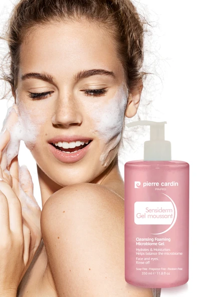 Pierre Cardin Sensiderm Foaming Gel Hassas ve Normal Ciltler Durulanan Micellar Yüz Temizleme Jeli 350 ml - 2