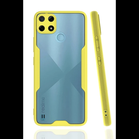 Joy Tekno Realme C25Y Kılıf Platin Silikon ürün görseli