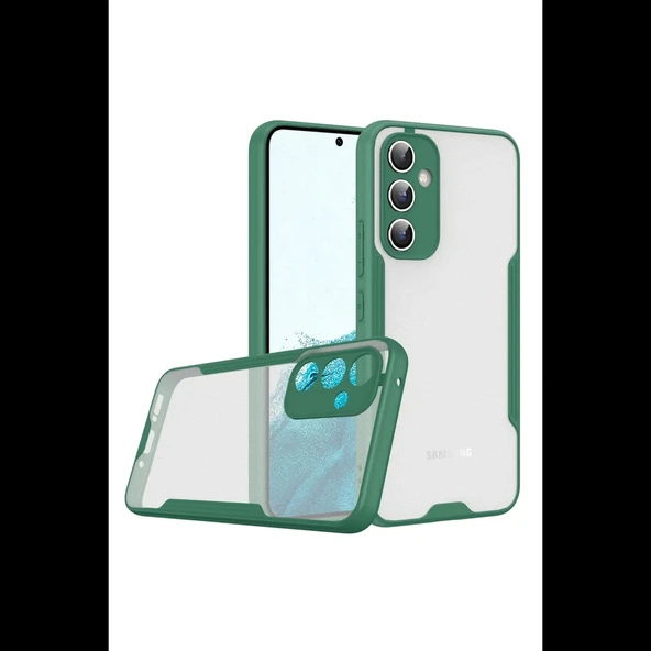 Joy Tekno Samsung Galaxy A14 4G Kılıf Platin Silikon - Yeşil ürün görseli