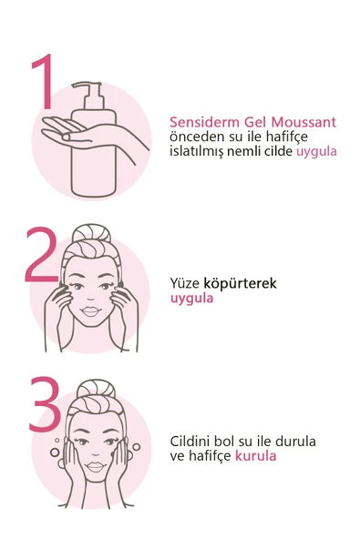 Pierre Cardin Sensiderm Foaming Gel Hassas ve Normal Ciltler Durulanan Micellar Yüz Temizleme Jeli 350 ml - 3