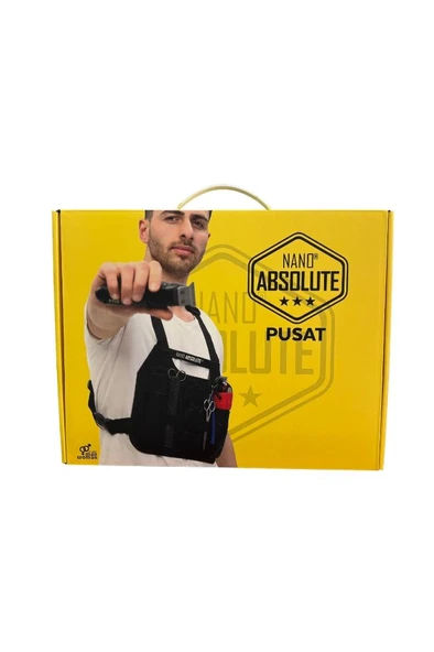 Nano Absolute Pusat Yelek Profesyonel Berber Yeleği G-1209 - Resim 4