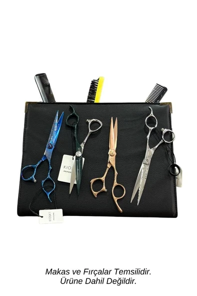 Nano Absolute Premium Mıknatıslı Makas Standı Siyah - Resim 3