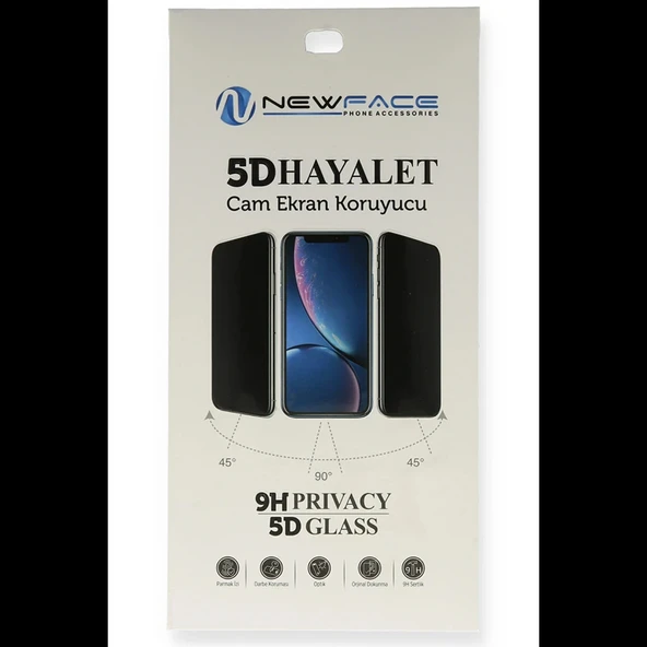 Joy Tekno Xiaomi Redmi Note 8 5D Hayalet Cam Ekran Koruyucu