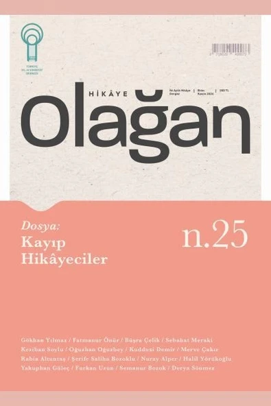 Olağan Hikaye (25. Sayı) ürün görseli
