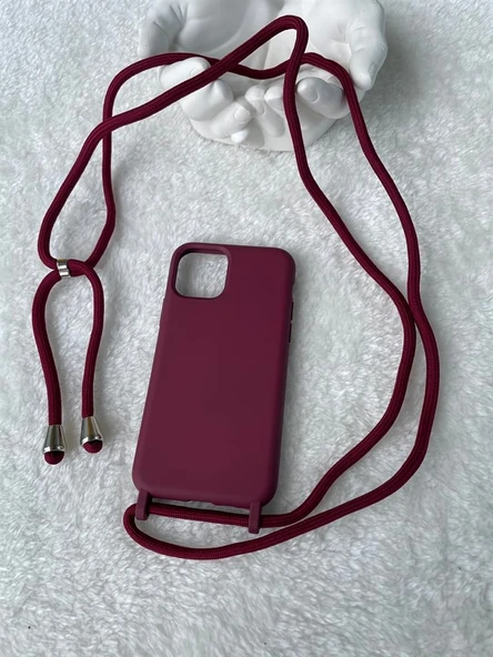 Apple iPhone 11 Kılıf Ropi Kapak Bordo ürün görseli 1