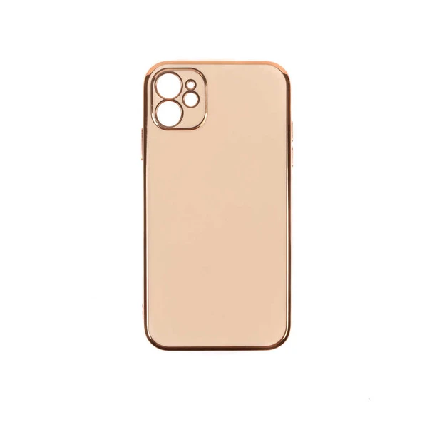 Apple iPhone 11 Kılıf Bark Silikon Kapak Pembe ürün görseli 1