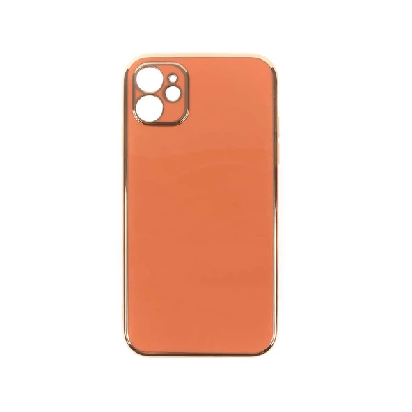 Apple iPhone 11 Kılıf Bark Silikon Kapak Kiremit ürün görseli 1