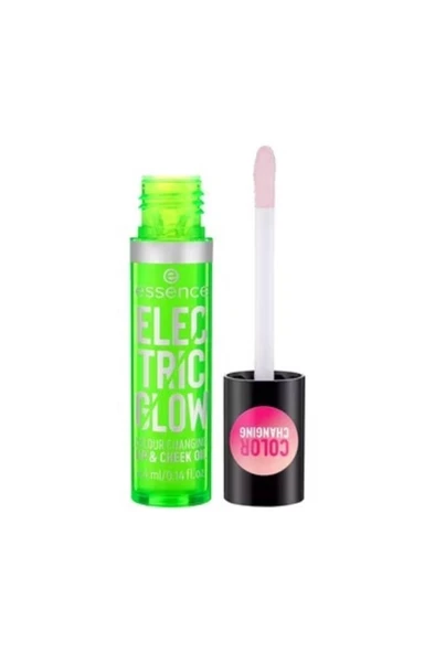 Essence Electric Glow Renk Değiştiren Dudak ve Yanak Yağı 4,4 ml - 2