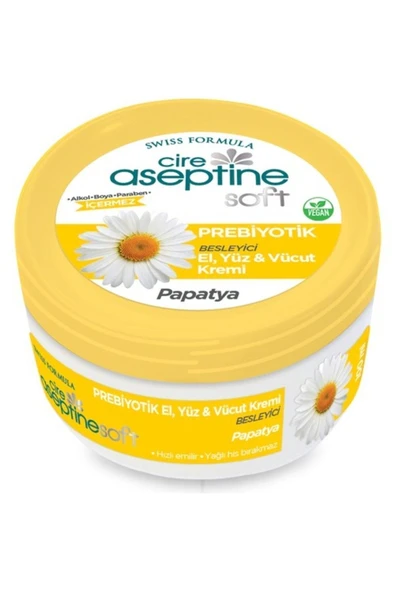 Cire Aseptine Soft Papatya Özlü Prebiyotik Krem 100 ml