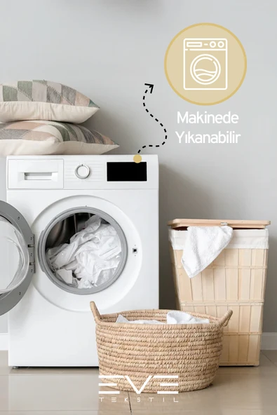 2 Adet Bamboo Antibakteriyel Fermuarlı Yıkanabilir Otel Lüks Yastık Kılıfı 50x70cm - 5