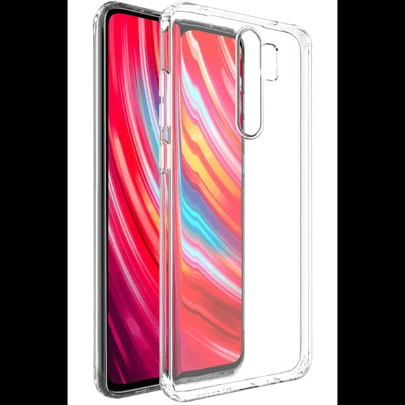 Joy Tekno Xiaomi Redmi Note 8 Pro Kılıf Lüx Şeffaf Silikon - 1