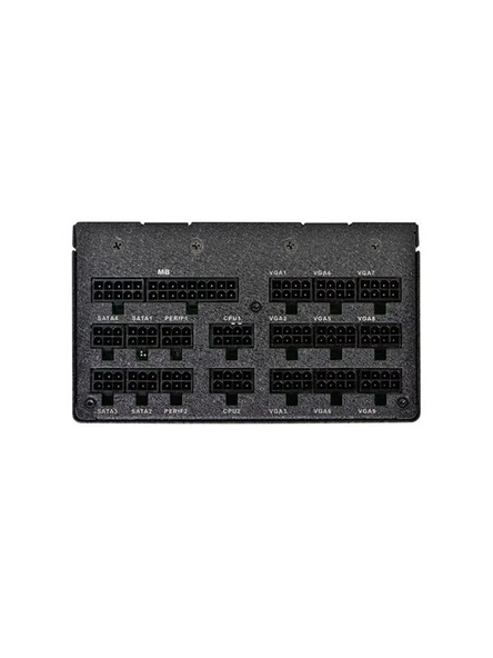 EVGA SuperNOVA G+ 1600W 80+ Gold Full Modüler 135mm Fanlı PSU - Resim 4