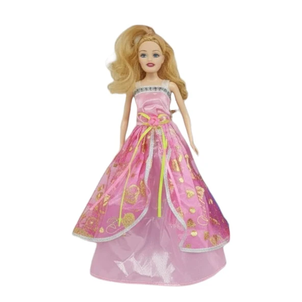 Bebek Yedek Elbiseli Ve Aksesuarlı - 1115-21 - Açık Pembe - 3