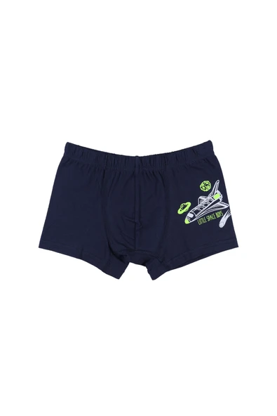 Erkek Çocuk Pamuklu 5'li Baskılı Boxer - Resim 12