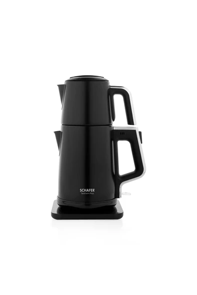 Teaform Plus Paslanmaz Çay Makinesi-Siyah - Resim 3