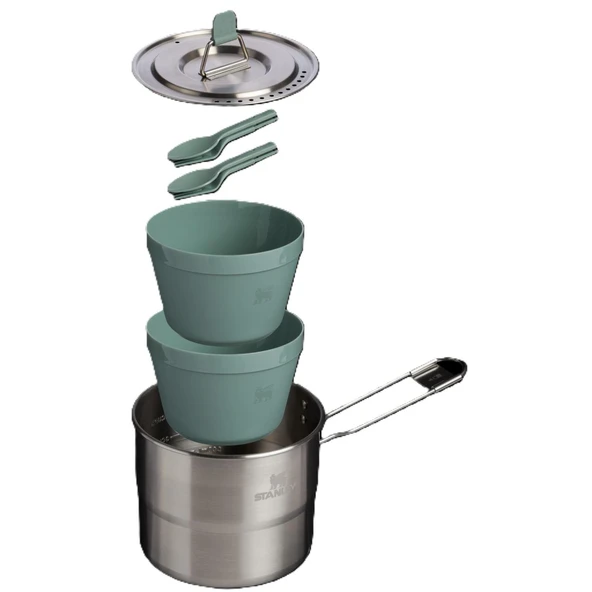 Stanley Wildfare Go Two Bowl Cook Set 1.1L / 1.25QT Termos AS1009997020 - Resim 5