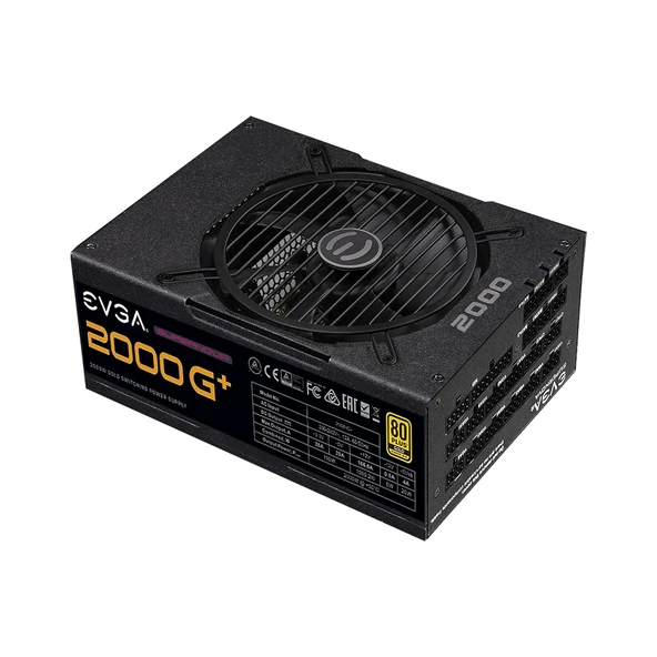 EVGA SuperNOVA G+ 2000W 80+ Gold Full Modüler 135mm Fanlı PSU - Resim 2