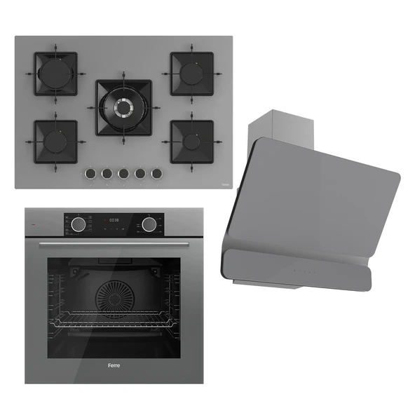 Ferre Fryart Ss Serisi Gri Set (ss038 + Xe63cpr +d082 ) -75'lik Seri ürün görseli 1