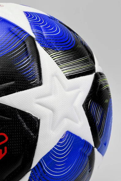 PRO-Series PU Futbol Topu Lazer Kesim Şampiyonlar Beton Halı Saha Resmi Maç Futbol Topu Mavi 520 - Resim 6