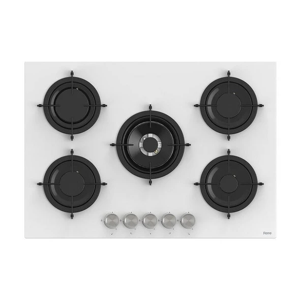 Ferre Pure Rs Serisi Beyaz Ankastre Set ( D064 - Rs036 - Xe61cb ) - 3