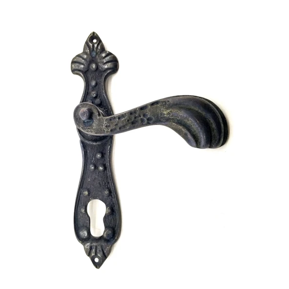 Antika Tarz Dekoratif Pirinç Mevlana Oda Kapı Kolu - 228x48 Mm, Oksit - 1