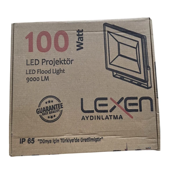 LEXEN LED PROJEKTÖR 100W 6500K - 3