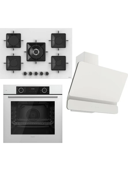 Ferre Fryart Ss Serisi Beyaz Set (SS036 + XE63CB +D081 ) ürün görseli 1