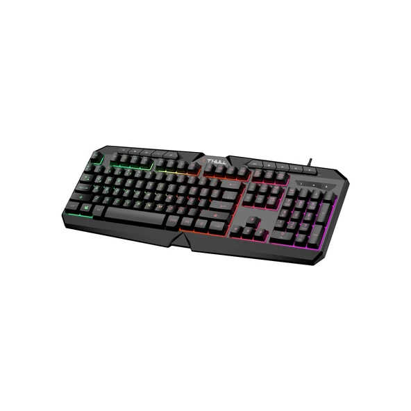 Vortex THL-KB-VTX815S Rgb Aydınlatmalı Kablolu Gaming Klavye 104 Tuş 19 Anti Ghosting USB Türkçe Q - 3