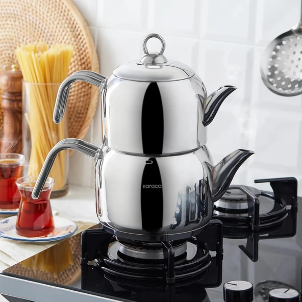Karaca Urban İndüksiyon Tabanlı Mini Çaydanlık Takımı - 5